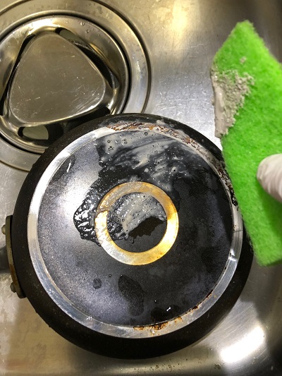 フライパン使用中2