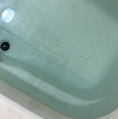 アイテム取り出し後の浴槽画像