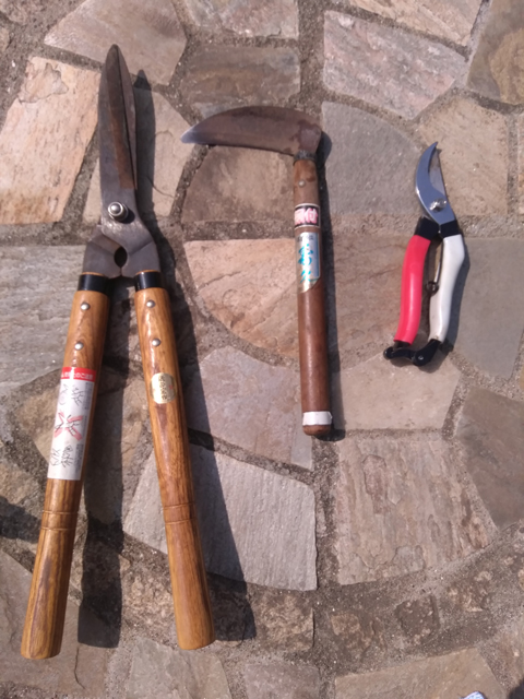 刈込ハサミ・鎌・ハサミ