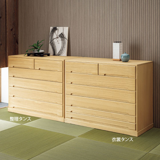 桐整理ダンス 桐チェスト 凛-RIN- ｜鈴木石太郎タンス店【公式】｜新潟県加茂