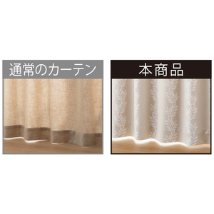 1級遮光遮熱防音カーテン形態安定加工 ジャガード織リーフ柄ブルー 200×178 1級遮光・遮熱・防音・形態安定加工ジャカード織カーテン