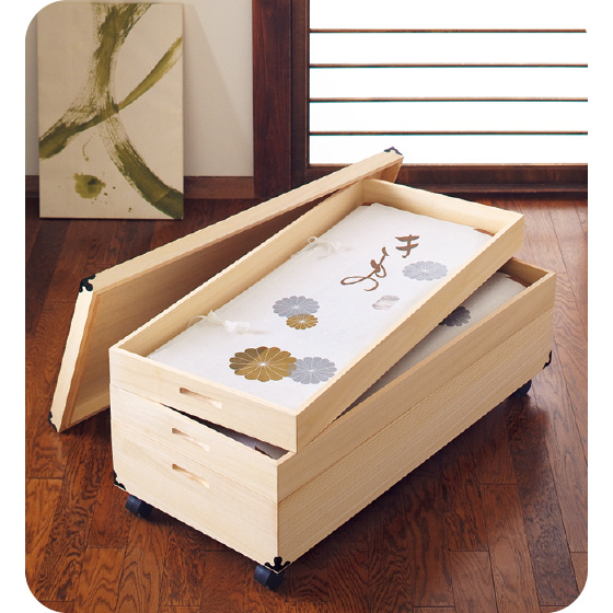 総桐衣裳ケース（キャスター付き）｜くらしと生協