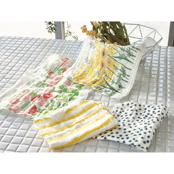 中川政七商店 かや織ふきん（4柄組）｜くらしと生協