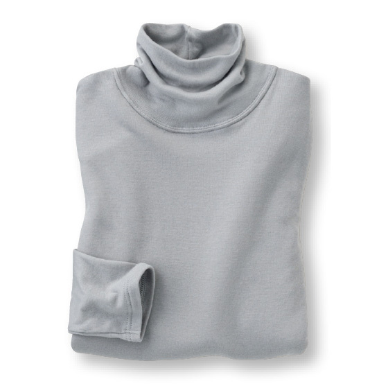 日本製ふんわりガーゼニットのハイネックインナーFuwatt