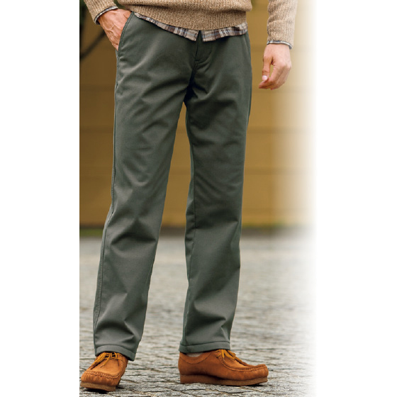 裏フリースストレッチチノパンツ｜くらしと生協