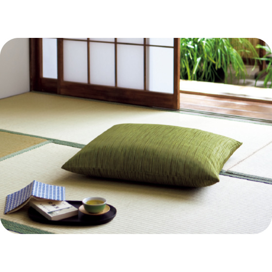 藍染め調綿座布団カバー（同色5枚組）｜くらしと生協