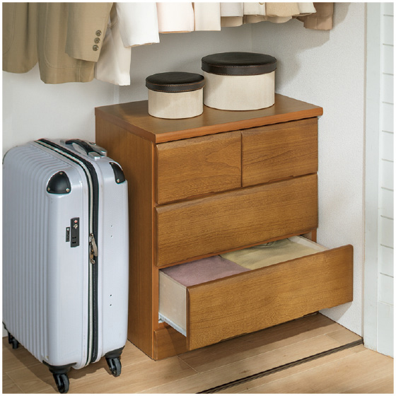 選べる木製多サイズチェスト（レール付き）｜くらしと生協