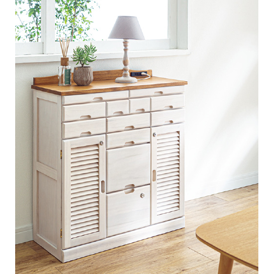 送料無料【新品訳あり】 引き出し いっぱい チェスト　アウトレット 楽天市場】搬入設置サービス付 チェスト 白 北欧 完成品