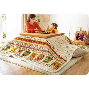 別注仕立て　こたつ布団、敷き布団セット 高級 こたつ布団セット 茜 105cm〜120cm用 KF-180#40 : 大川家具