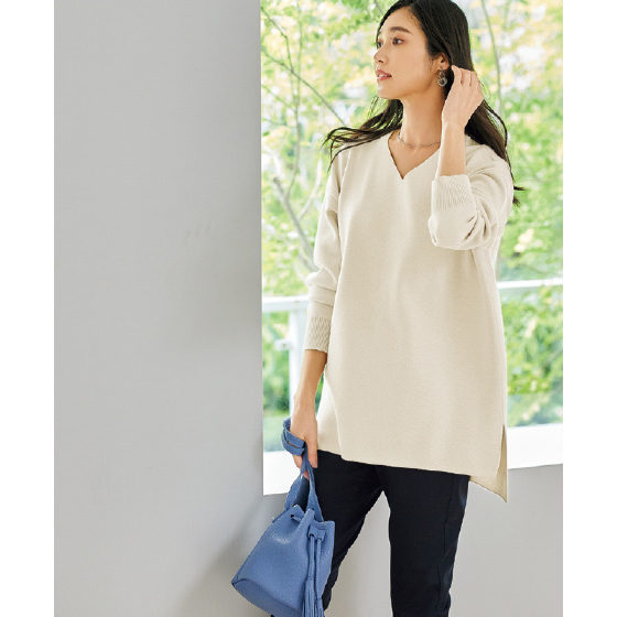 洗えるマシュマロミラノリブチュニック｜くらしと生協