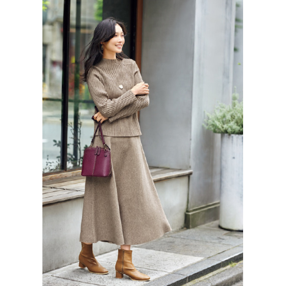 毛玉になりにくいもちもちニットセットアップ｜くらしと生協