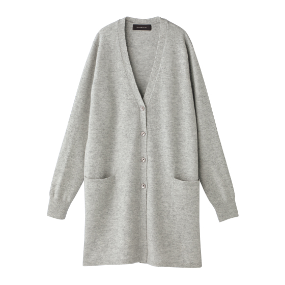 カシミヤロングカーディガン｜くらしと生協