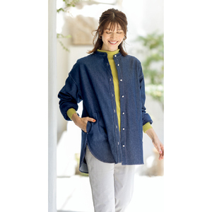 クリステンセンドゥノルド F317 コットン 起毛 長袖ブラウス シャツ クリステンセンドゥノルド F317 コットン 起毛 長袖ブラウス シャツ