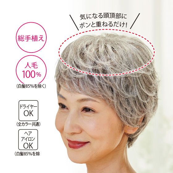 ナチュラルチェンジ ヘアピース｜くらしと生協
