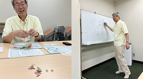 日本語支援活動としま