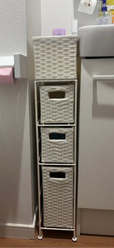 プラウィッカー編みすき間収納庫｜くらしと生協